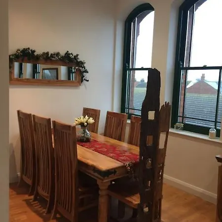 Converted Chapel Floor To Ceiling Arch Window Apartman *